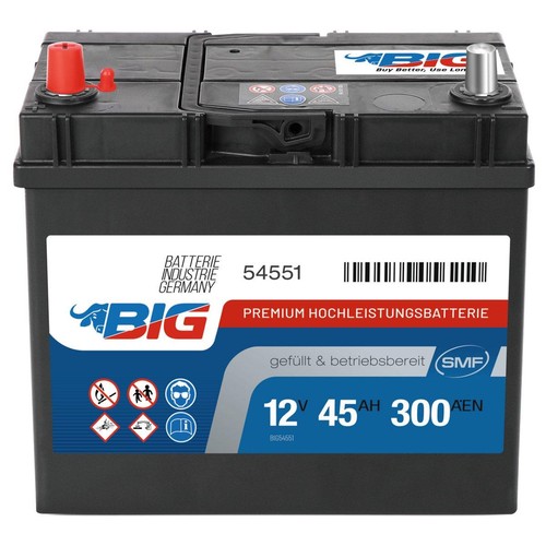 Autobatterie 45ah big premium - big,