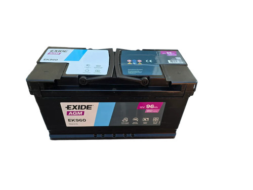 Exide ek960 96ah 850a - ek960,