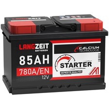 LANGZEIT Autobatterie 12V 85Ah