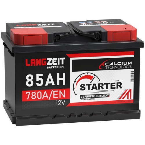 Langzeit autobatterie 12v 85ah - autobatterie,