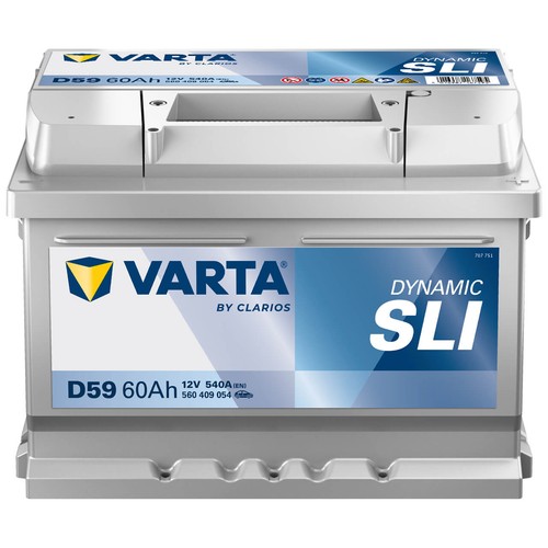 Autobatterie 12v 60ah 540a - 12v, 540a/en