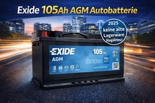 Exide EK1050 AGM Autobatterie