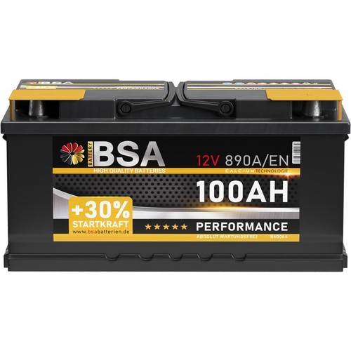 Autobatterie 100ah 12v - 100ah, +30%