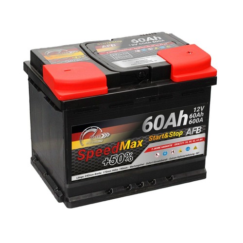 Autobatterie speed max - max, 12v