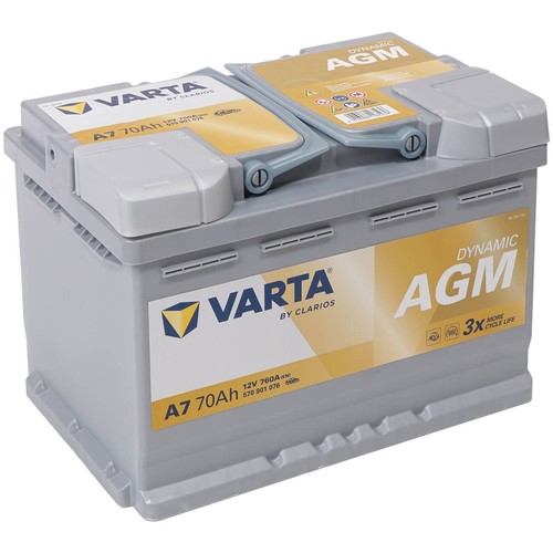 Varta dynamic agm 12v - dynamic, 70ah