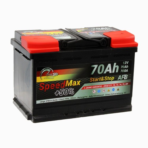 Starterbatterie start stop - starterbatterie, 12v