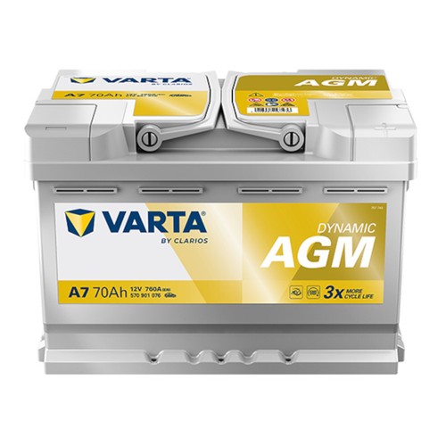 Varta agm 70ah e39 - varta,