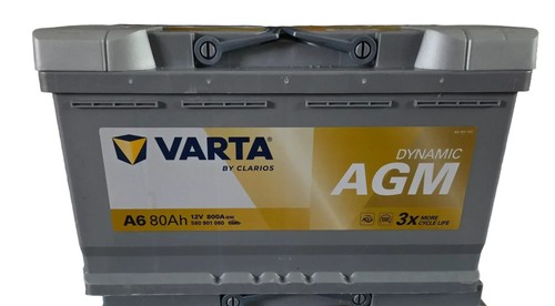 Autobatterie varta agm 80ah - autobatterie, a6