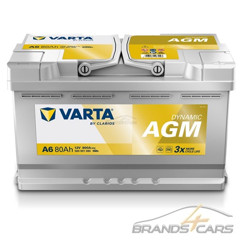 Varta autobatterie 12v 80ah - varta,