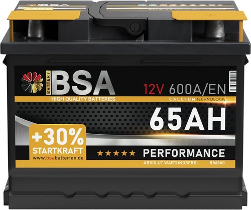Bsa autobatterie 65ah 12v - bsa,