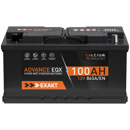 Autobatterie 100ah 12v - 12v, 865a