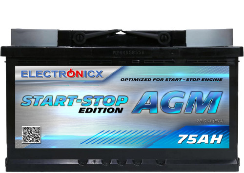 Electronicx agm autobatterie - electronicx,